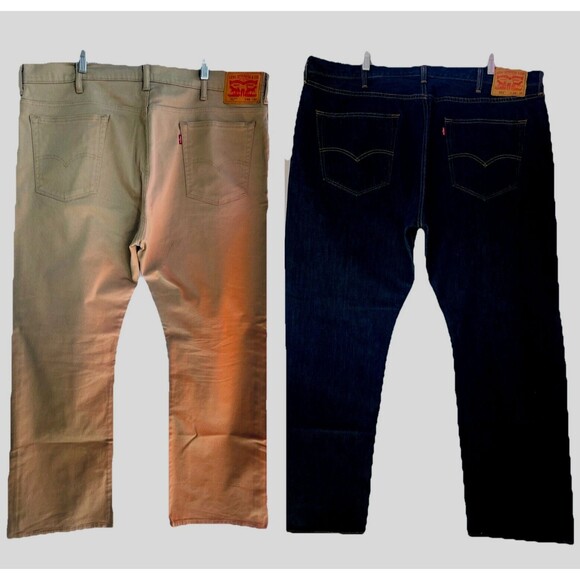 Lot of 2 Men’s Levi’s 501 Classic Straight And 517BootcutSize W44L30